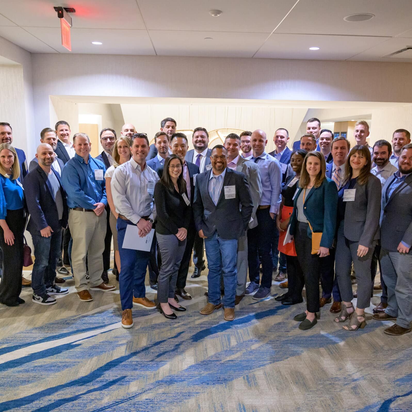 America Road and Transportation Builders Association - 2023 Federal Issues Program &amp; TCC Fly-In Group Photo at Hotel