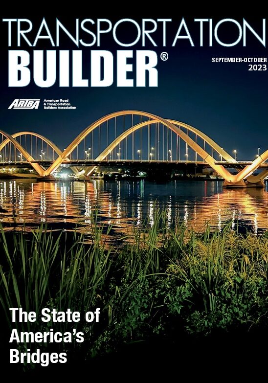 Transportation builder october cover